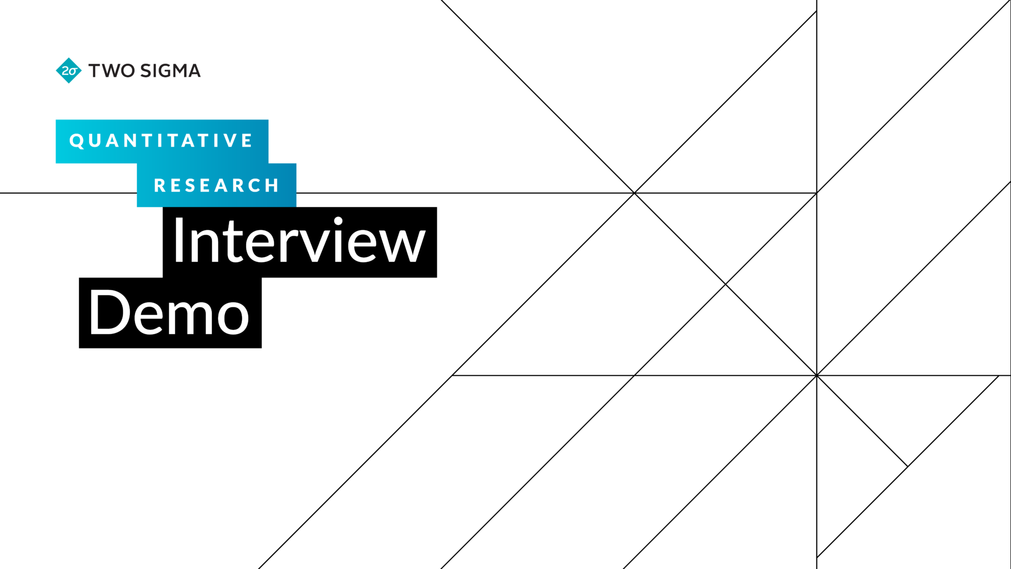 Watch: How to Ace a Technical Interview - Two Sigma