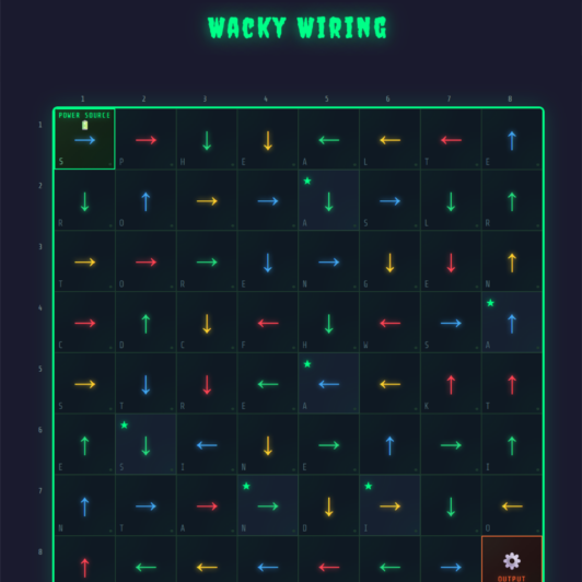 click to read Puzzle: Wacky Wiring
