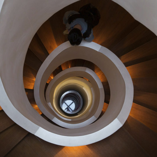 spiral staircase